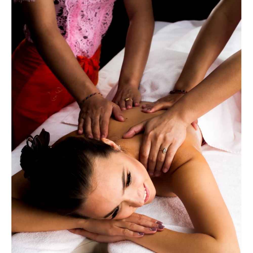 Подарочные сертификаты на тайский массаж всего тела в 4 руки. 