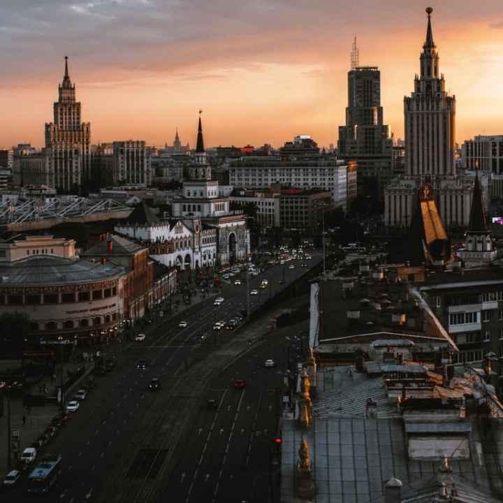 Прогулки на крышах Москвы